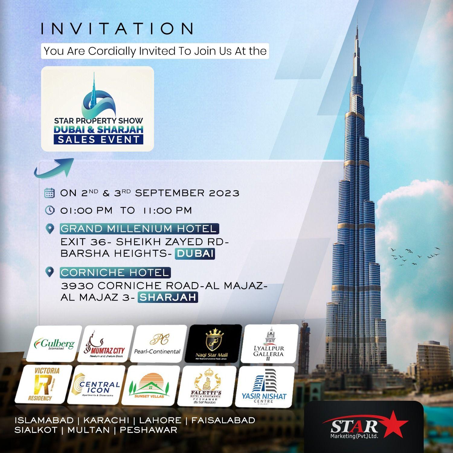 STAR PROPERTY SHOW DUBAI & SHARJAH SALES EVENT
